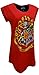 Harry Potter Hogwarts Juniors' Nightshirt Nightgown Pajamas (Medium, Red)