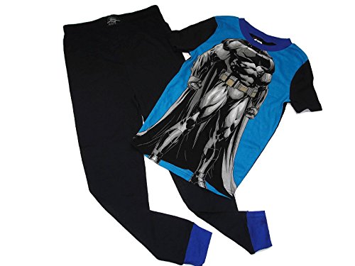 Boy's Size 10 Gotham City Super Hero Batman Costume Pajama Set