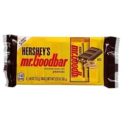 (2 Pack) Hershey's MR. GOODBAR Chocolate Candy with