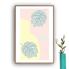 Framed Canvas Wall Art Picasso Poster Print of Woman Canvas Prints Home Artwork Decoration for Living Room,Bedroom - 16x24 inches