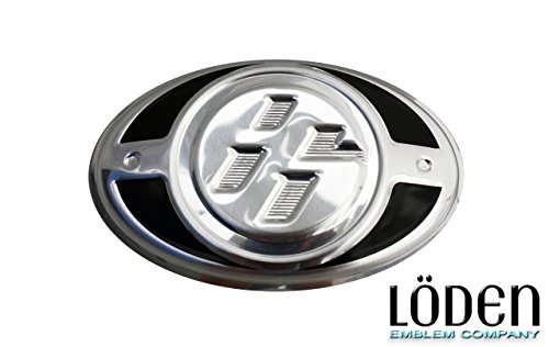 86 CHROME/BLACK Steering Wheel Emblem Overlay Scion FRS Toyota GT86 (LODEN)