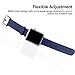 UMTELE for Watch Sport Band 38mm 40mm, Soft Silicone Replacement Band Sport Strap with Ventilation Holes Replacement with Watch Series 4/3/2/1