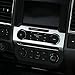 Voodonala for Ford F150 2015-2020 Chrome Central Control Volume Panel Decorative Trim for Ford F150 2015-2020(Chrome,ABS)