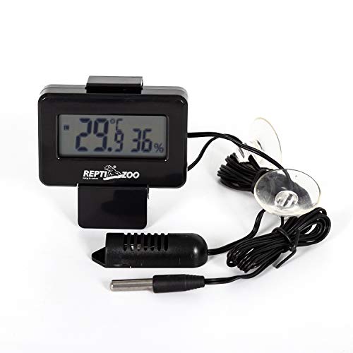 REPTI ZOO Reptile Terrariums Digital Max Min Thermometer Hygrometer