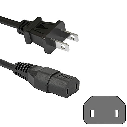 2Prong AC Power Cord Cable for Klipsch RW10d RW12d Subwoofer