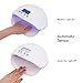 50W Nail Dryer Nail Lamp Professional Gel Polishes UV Light Dryer Curing Lamp for Fingernail and Toe White