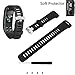 Replacement Bands Compatible for Garmin Vivosmart HR Band, Soft Silicone Bracelet Sport Strap Wristband Accessory Fit for Garmin Vivosmart HR (No Tracker, Replacement Band Only)