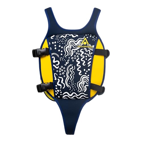 Aquasphere Schwimmweste, Schwimmhilfe für Kinder, Neoprenweste mit sicherem Griff auf der Rückseite, Auftriebsweste für Kinder und Kleinkinder.