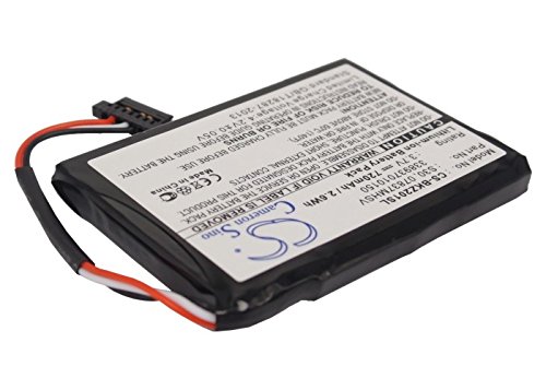 Replacement battery for Becker Traffic Assist Z200, Traffic Assist Z201, Traffic Assist Z203, Traffic Assist Z204, Traffic Assist Z205, Traffic Assist Pro Z250 Ferrari Edition, Traffic Assist Z098, Traffic Assist Z101, Traffic Assist Highspeed II 7988