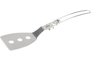 Jili Online Folding Spatula Food Turner Outdoor Travel Fishing Camping Kitchen Utensil Travel Cookware