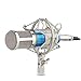 InnoGear Recording Studio Condenser Microphone with Shock Mount Holder Clip for Radio Broadcasting