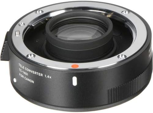 Sigma 1.4x TC-1401 Teleconverter: CANON, Black - Image 3