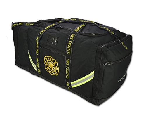 Lightning X Feuerwehr-Tasche 3XL – Mit Schultergurt & Helm-Fach, Rot Oder Schwarz