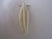 Sabtach 2 Carved Bone Feathers 2 3/4 Pendants Charms Beads Carved Buffalo Bone Jewelry Craft Making