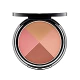 EVE PEARL Ultimate Face Compact Blush Bronzer Highlighter Contour Palette Eyeshadow Makeup Set Medium to Deep- Ageless