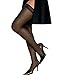 Hanes Women`s Set of 3 Silk Reflections Silky Sheer Thigh High - AB, Jet