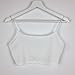LuFeng Women's Crop Top Cami Camisole Summer Women Sexy Slim Sleeveless Backless Spaghetti Strap Tank Top White Small