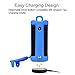Fintie Protective Case for Amazon Tap - Light Weight Shock Proof Silicone Sling Cover Compatible with Amazon Tap Charging Cradle, Blue