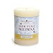 Bluecorn Beeswax 100% Pure Beeswax Pillar Candles | Ivory White Beeswa, Unscented | Soy, Paraffin, & Fragrance Free | 3x6, 90 Hour Burn Time | Handmade in Colorado