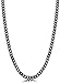 FIBO STEEL 3.5mm Stainless Steel Curb Link Chain Necklace for Men Women, 16-30 inches