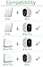 Arlo Security System - 4 Wire-Free HD Cameras, Indoor/Outdoor, Night Vision