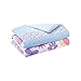 Comfort Spaces Happy Daisy Comforter Set - Vibrant Color and Addorable Print, Cozy Bedding with Matching Shams, Decorative Pillow, Butterfly and Floral Pink/Blue, Twin/Twin XL 3 Piece