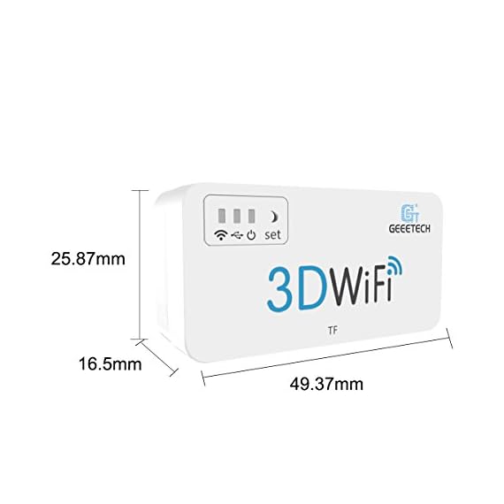 Geeetech 3D WiFi Module for 3D Printer, Easy to Use, Wireless Control 3D Printer with Easyprint