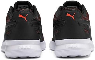 tenis puma laranja e preto