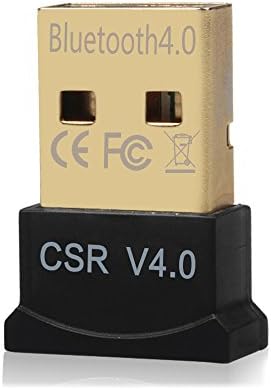 FotoFo Bluetooth 4.0 USB Adapter Low Energy Micro Adapter (Windows 10, 8.1, 8, 8, Raspberry Pi, Linux Compatible; Classic Bluetooth, and Stereo Headset Compatible) …