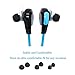 Wireless Bluetooth Headphones, Bacron Wireless Earbuds noise cancelling headphones,Sports headphones with microphone, workout in ear headphones for iphone 7, 6, kids
