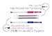 Glitter Gel Pens by Doodle Art Pro-40 Professional Glitter Neon Coloring Pens Set-25% More Ink-Unique Glitter Markers-Perfect for Adult Coloring Books