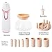 LUSO Makeup Brush Cleaner and Dryer Kit - Deep Clean And Dry Makeup Brushes In Seconds With Electric Rotating Spinner Machine (Pink Set)