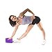 REEHUT Yoga Blocks,High Density EVA Foam Blocks to Support and Deepen Poses, Improve Strength and Aid Balance and Flexibility - Lightweight, Odor Resistant （Purple-9 * 6 * 4in-1pack）