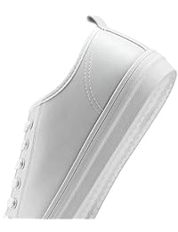 JOUSEN - Zapatillas de deporte para hombre de espuma viscoelástica, de lona, para patinar