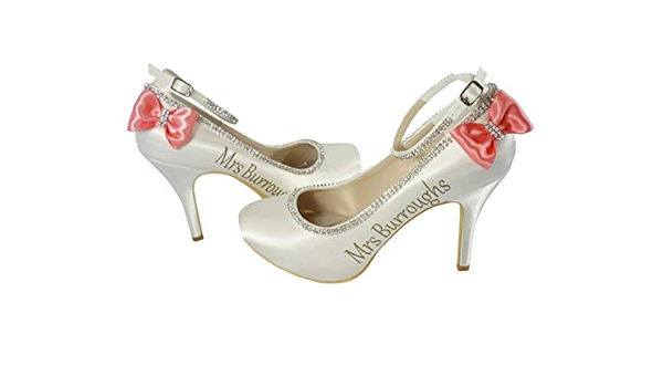 ivory and champagne wedding shoes
