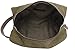 IBLUE Canvas Leather Travel Toiletry Organizer Shaving Dopp Kit Cosmetic Makeup Bag,#B4 (Army green)