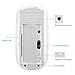 Tonor Bluetooth 3.0 Wireless Mouse Ultra Slim Portable Optical Mouse 800/1200/1600 DPI White-Updated Version