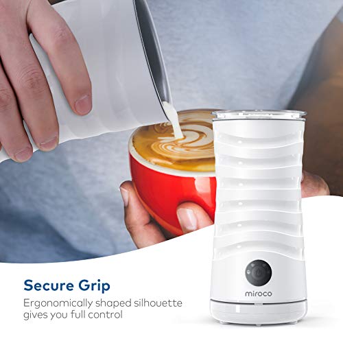 Milk Frother Miroco Electric Milk Steamer Automatic Soft Foam Maker