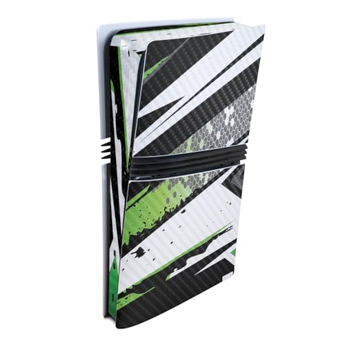 Carbon Fiber Gaming Skin Compatible with Sony PlayStation 5 PS5 Pro Console - G…