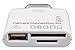 iOS 9 ONLY - Connection Adaptor Kit for Apple iPad 1st Gen / iPad 2 / iPad 3rd Gen - Multiple Adapter Kit Featuring 30-Pin Apple Connector, USB 2.0 Port & Dual SD / Memory Card Slots - by DURAGADGET