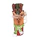 Monoche Wine Bottle Cover 2019 New Design Sequins Christmas Santa Deer Snowman Super Cute Decor Best Choice for Kids Favorite Christmas Home Decorations (Brown)thumb 2