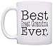ThisWear Mother's Day Gift for Grandma Best Great Grandma Ever Gift Coffee Mug Tea Cup White