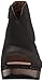 Dansko Women's Delphina Ankle Bootie, Black Milled Nubuck, 38 EU/7.5-8 M US