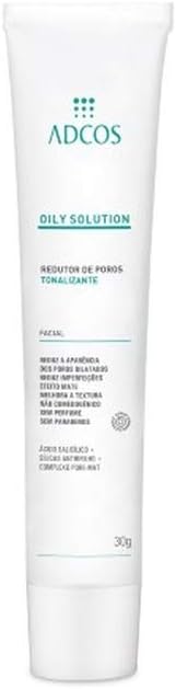 Adcos Oily Solution Redutor de Poros Tonalizante 30g