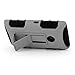 NOKIA Lumia 520 Case, CellJoy [Future Armor] (Gray) Nokia 520 Hybrid Cases Full Body Dual Protective Cover [Heavy Duty] Kickstand Case »»Shock-proof«« [Belt Clip Holster Combo] Robot Case