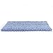 NORCHO Bath Mat Soft Chenille Rug Water Absorbent with Non-Slip Back for Bathroom 20 x 31 inch Blue