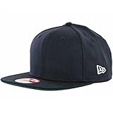 New Era 9Fifty Plain Blank Snapback Hat Original Uniform Cap Black Navy Red