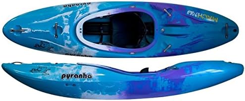Pyranha Machno S Kayak: Stout 2 - Turquoise/Purple/White