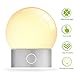 XuanYue Night Light, Kids Baby Bedroom Nursery Reading Eye Caring Nightlight , Decorate Corridor Studyroom Cordless Bedside Lamp with Touch Control Adjustable Brightness concise Gift