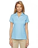 adidas Golf Ladies ClimaLite(r) Pique Short-Sleeve Polo A131